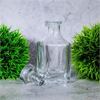 УЦЕНКА-Графин, прозрачное стекло, 130мл UCENKA-G004-130:CQ