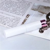 Полуавтоматическая флакон-помадка, 9.5 мл, белый глянец P017-9.5:AA