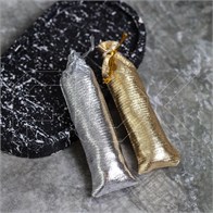 Акция_Мешочек подарочный "Лакшери" 12х3.5 см (кратно 100) MP003-12x3.5:AE