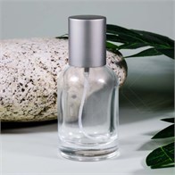 Атомайзер, стекло, 30мл, серая крышка/металл 0_S024-30:AA GRAY