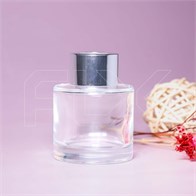Флакон для аромадиффузора, 50мл, цилиндр (серебристый) 0_D001-50-SILVER