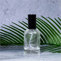 Атомайзер, стекло, 30мл, черная крышка/металл 0_S258-30 BLACK