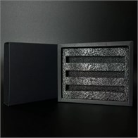 зак_Парфюм-бокс с черной вкладкой для флаконов-карандашей 10 мл, черный 0_K021-25x124x148 (S001-10) BLACK