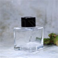 Флакон для аромадиффузора, 45мл, квадрат (черный) 0_D002-45-BLACK