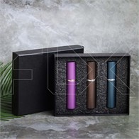 Коробочка с черной вкладкой для помадок 5 мл, черный 0_K015-135x110x30 (P001-5)-BLACK