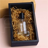 Коробка подарочная 62х123х202 мм, песочно-черный 0_K013-62x123x202 SAND-BLACK