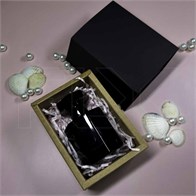 Коробка подарочная 40х80х110 мм, черно-песочный 0_K013-40x80x110 BLACK-SAND
