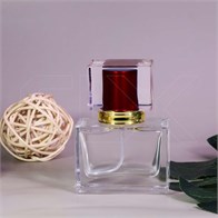 Атомайзер, стекло, 35мл, красная крышка/пластик 0_S399-35 RED