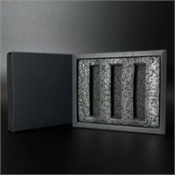 зак_Парфюм-бокс с черной вкладкой для помадок 5 мл, черный 0_K021-25x124x148 (P001-5) BLACK