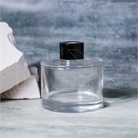 Флакон для аромадиффузора, 150мл, цилиндр (черный) 0_D001-150-BLACK