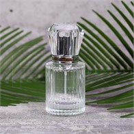 Атомайзер, 30мл, ребристый цилиндр, серебристая крышка/акрил 0_S244-30 SILVER