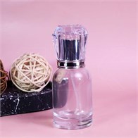 Атомайзер, стекло, 30мл, серебристая крышка/акрил 0_S256-30 SILVER