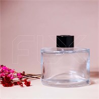 Флакон для аромадиффузора, 185мл, цилиндр (черный) 0_D001-185-BLACK