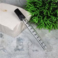 Атомайзер со шкалой 10мл, спрей, прозр.стекло (кратно 5) 0_SH001-10