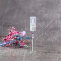 Атомайзер-карандаш 5мл, прозрачное стекло, прозрачная пластиковая крышка (кратно 1) 0_S001-5 CLEAR