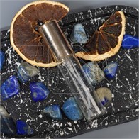 Атомайзер-карандаш 10мл, прозрачное стекло, крышка металл, золотой цвет 0_S009-10 GOLD