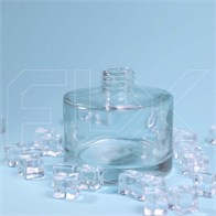 УЦЕНКА-Бутылка стеклянная цилиндрическая для аромадиффузора, 200мл UCENKA-BS001-200:CV