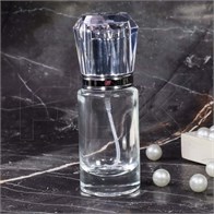 Атомайзер, стекло, 22мл, серебристая крышка/акрил 0_S235-22 SILVER