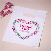 Пакет "Сердечко Thank you" 15х20 (кратно 100) PR239-15x20:PP