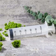 Шприцы 3-х компонентные, 60 мл, без иглы E021-60:CN