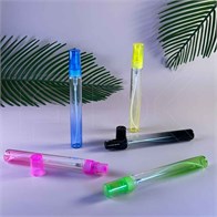 Атомайзер-карандаш 10мл, градиентное стекло, пластиковая крышка (кратно 5) S017-10:AA