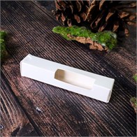 Коробка с окошком 15х15х80 мм (кратно 50) K006-15x15x80:EQ