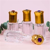 Флакон-роллер 6мл, стеклянный со стеклянным роликом (кратно 5) M170-6:AF