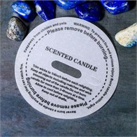 Декоративная наклейка для свечей, 65мм (кратно 10) E604-6.5:HZ