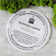 Декоративная наклейка для свечей, 60мм (кратно 10) E604-6:HZ