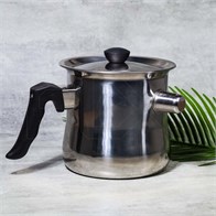 Питчер для воска, с двойным дном, металлический, 1л VP001-1:HI