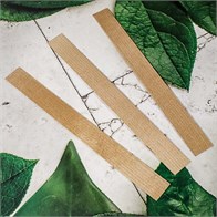 Деревянный фитиль для свечей, американская вишня, 130x13 мм (кратно 50) DF001:FL