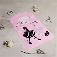 Пакет "Cute girl" 9х15 (кратно 50) PR101-9x15:BI