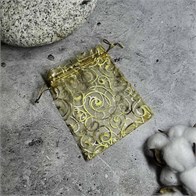 Подарочные мешочки "Винтаж", органза, 10х12 см (кратно 100) MP012-10x12:AU