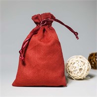 Мешочек подарочный из мягкого флиса 10х15 см (кратно 50) MP027-10x15:KB