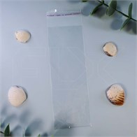 OPP-пакет с клейкой лентой 6х17см, 30 мкм (кратно 200) PE350-6x17:BU