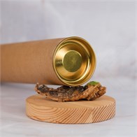 Тубус картонный, с металлической крышкой, 52х300 мм TB002-52x300:FJ