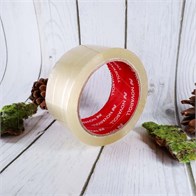 Липкая лента (скотч) NOVAROLL 203, цвет прозрачный, 48мм х 66м, 40 мкм LL001