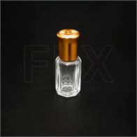 Флакон-роллер 6мл, стеклянный со стеклянным роликом (кратно 5) M160-6:AF