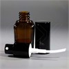 Атомайзер прямоугольной формы, темное стекло, 25 мл S037-25:FV - фото 10010