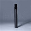 Атомайзер-карандаш 10мл, черное матовое покрытие, стекло, черная металлическая крышка (кратно 5) S070-10:AA - фото 10143