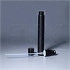 Атомайзер-карандаш 10мл, черное матовое покрытие, стекло, черная металлическая крышка (кратно 5) S070-10:AA - фото 10145