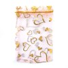 Мешочек подарочный "Золотые сердечки", органза, 10х15 см (кратно 100) MP019-10x15:BP - фото 15162