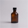 Флакон для парфюм- и аромамасел, 115 мл, с пробковой крышкой, темное стекло 0_D027-115 - фото 18073
