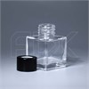 Флакон для аромадиффузора, 50мл, квадрат (черный) 0_D002-50-BLACK
