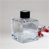 Флакон для аромадиффузора, 140мл, квадрат (черный) 0_D002-140-BLACK