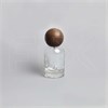 Атомайзер, стекло, 30мл, темная круглая крышка/дерево 0_S254-30 DARK - фото 19180