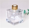 Флакон для аромадиффузора, 170мл, квадрат (золотистый) 0_D002-170-GOLD