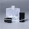 Атомайзер, 30мл, квадрат, черная крышка/металл 0_S228-30 BLACK - фото 19456