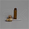 Атомайзер-карандаш 5мл, коричн.стекло, металлическая крышка (кратно 5) S007-5:AA - фото 19646