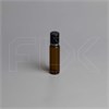 Флакон-роллер 10мл, коричневое стекло со стеклянным роликом (кратно 5) M100-10:AO - фото 20052